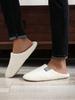 Soft-soled home cotton slippers simple, lightweight and silent indoor couple home shoes