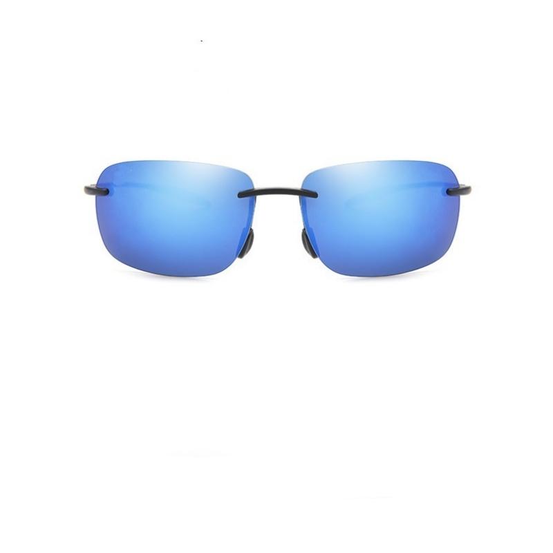 Classic Sports Rimless Sunglasses Men Women Male Driving Golf Rectangle Ultralight Frame Sun Glasses UV400