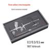 Airbrush 180T for Gundam Models: 0.2/0.3/0.5 Mm Nozzle Double Action Spray Gun with Quick Connect