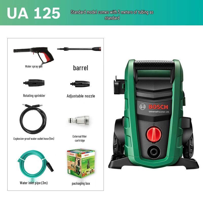 Bosch Portable High-Pressure Washer CN plug (adapter included)