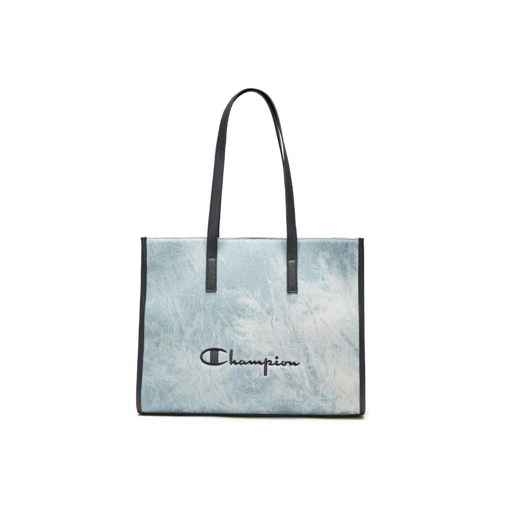 Champion Rectangle Tote Bag L Ss26 Fashion Versatile Trendy Daily Commuting Fabric Splicing Artificial Leather Shoulder Bag Regular U6AACPU83