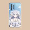 Date a Live Mio Takamiya Matte TPU Mobile Phone Case for Samsung Galaxy A56 55 54 53 52 51 36 35 34 23 16 15 5G Colorful Cover
