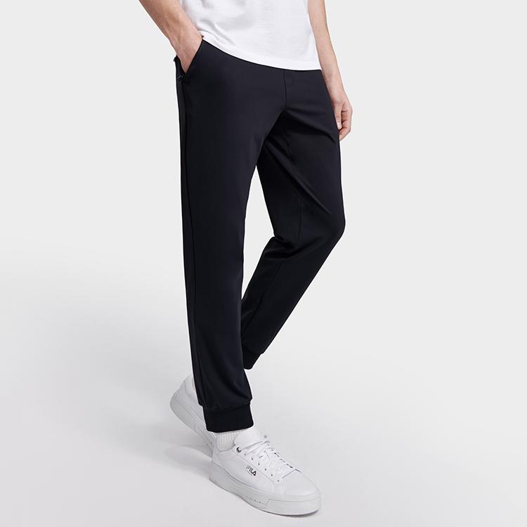 Fila 2023 Summer Business Simple Long Pants Men Bottoms Legendary-Blue F11M321606F-NV