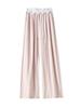 High-Waisted Sweet Lace Patchwork Wide-Leg Pants for Women - Loose-Fit Drawstring Trousers for Spring & Autumn