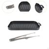Camping Grilling Pan Baking Portable Bakeware Utensils Grill Plate BBQ Griddle for Travel