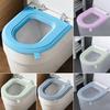 Toilet Seat with Integrated Handle Easy To Clean EVA Waterproof Material Thickened Non-Slip Surface Quick Drying Toilet Seat Pad