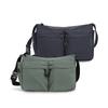 Elle Travel Lightweight Two-Pocket Nylon Crossbody Messenger Bag Casual Bag