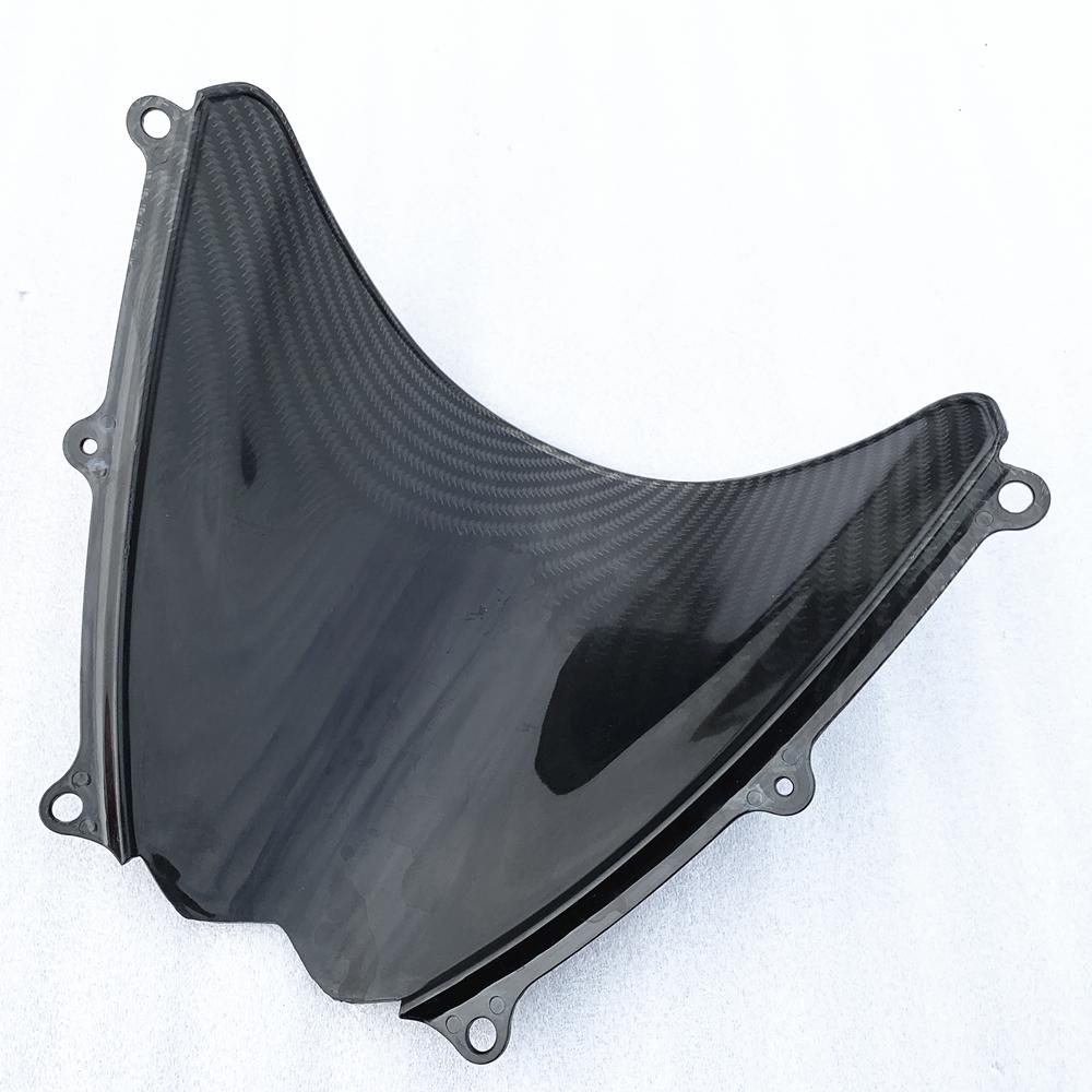 Carbon Fiber Painting Motorcycle Wind Deflectors Glass Windshield Windscreen For 2007 2008 Suzuki GSXR1000 GSXR 1000 K7