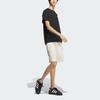 Adidas Originals Vrct Sw Short Printed Letter Mid-Waist Loose Casual Shorts Men Bottoms Wonderful-White JI7483