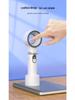 Digital Display USB Charging Bladeless Fan - Portable Desktop & Handheld Model