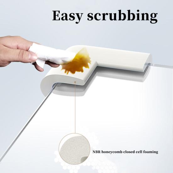 

4 шт., угловая защита для детской безопасности, простая установка, прочная, безопасная защита, угловая защита для стола для мебели