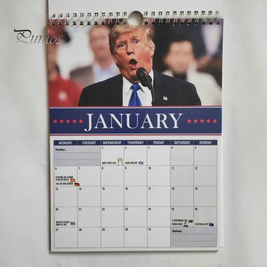 2025 Wall Calendar Trump Wall Hanging Calendar 12 Months Jan.-Dec. Schedule Planner for Home Office Organization