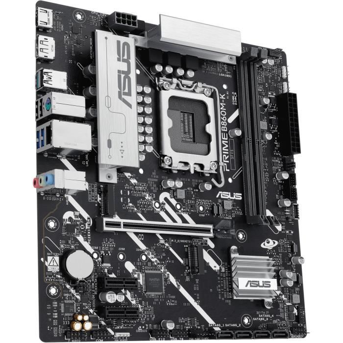 Carte mère - ASUS - PRIME B860M-K - Intel B860 LGA 1851 (Socket V1) micro ATX