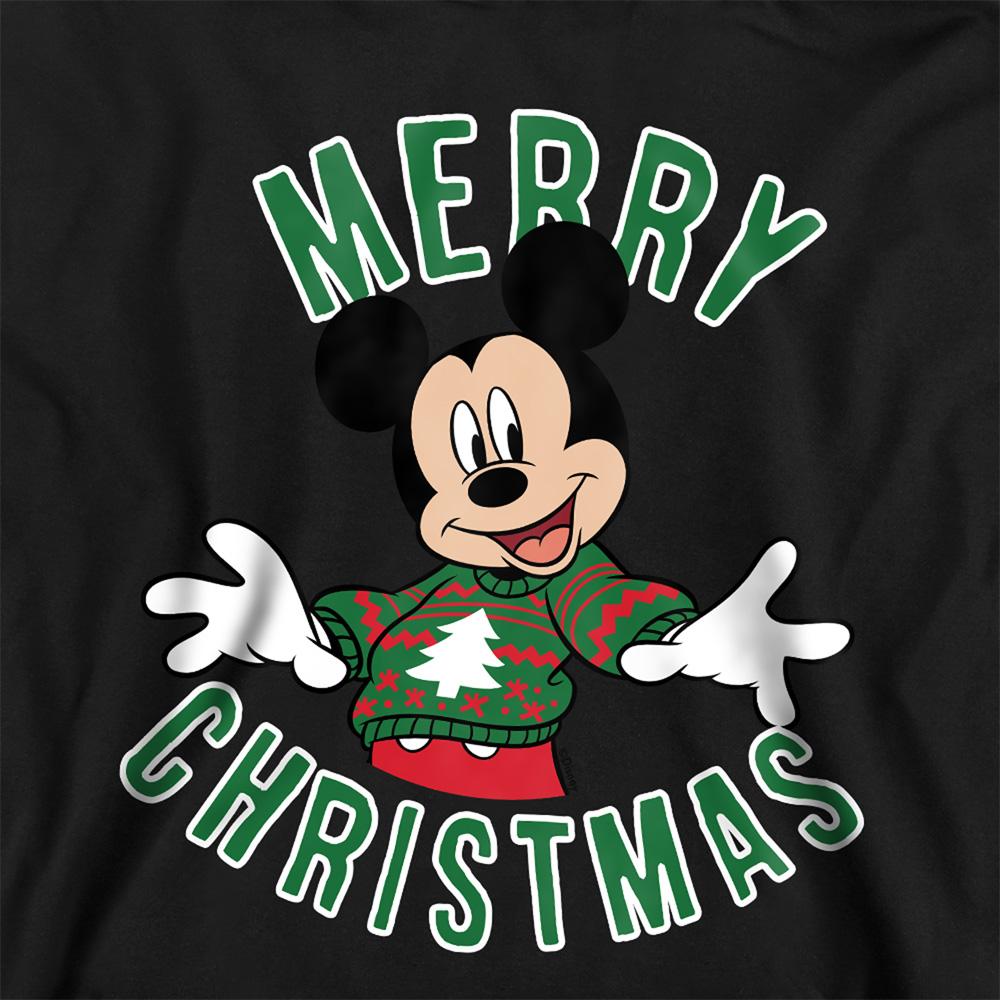 Disney Childrens/Kids Mickey Mouse Christmas Jumper Hoodie
