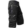 Pantaloni corti impermeabili da uomo per esterni Pantaloncini da uomo Pantaloncini cargo multitasche ad asciugatura rapida Pantaloncini estivi da esterno Pantaloni dritti casual