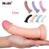 Dildo Realistisk Penis Massasjeapparat Dildo Vagina Vanntett voksen sexleketøy for kvinne 13 cm