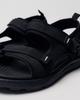 Men's Sandals Restime 25224 42 Black Textile
