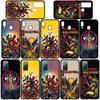 Case for iPhone 17 16 15 Xiaomi Poco F8 F7 X7 M8 C85 C75 C71 Redmi Note 14 13 12 11 Pro Max A3 A4 14C 13C 15C Superhero Movie Wolverine Deadpool Cover