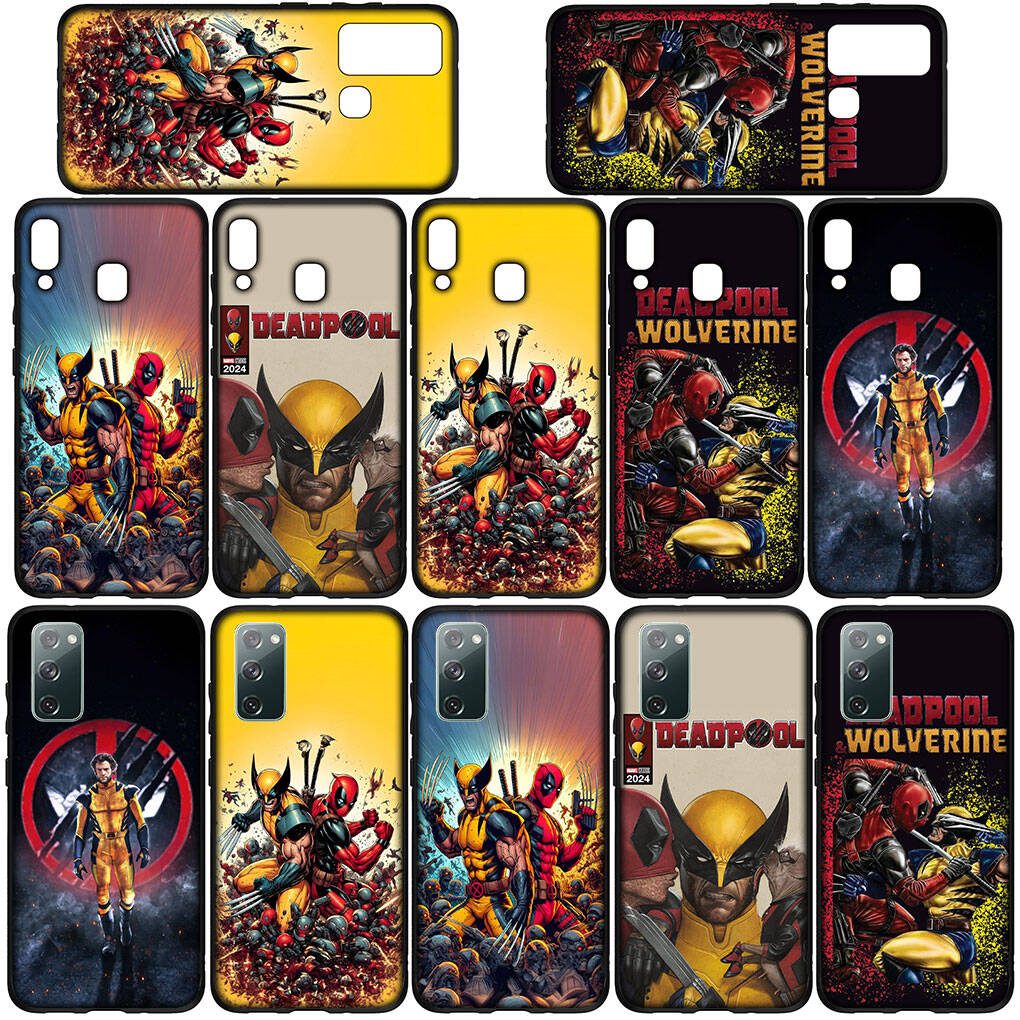 Case for iPhone 17 16 15 Xiaomi Poco F8 F7 X7 M8 C85 C75 C71 Redmi Note 14 13 12 11 Pro Max A3 A4 14C 13C 15C Superhero Movie Wolverine Deadpool Cover