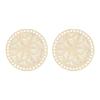Beginner Friendly Oval Wood Slabs for Crafting Sculptures and Educational Activity