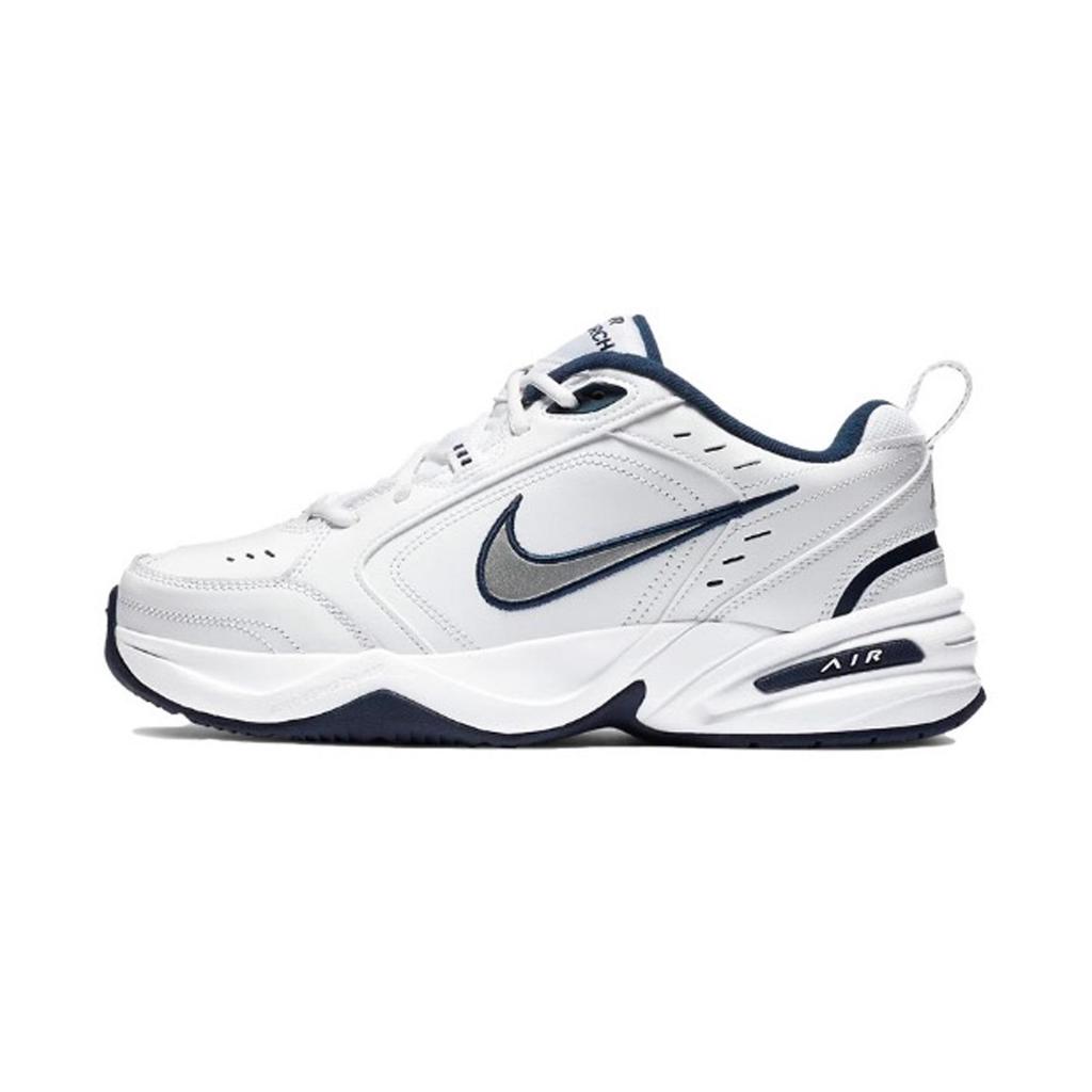 Nike Air Monarch 4 Textile, Synthetic Leather Slip Resistant, Abrasion Resistant, Breathable, Lightweight Low top 415445-102(TeamX-)