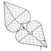 Heart Shape Iron Bird Nesting Materials Holder Nesting Heart 2PCS For Garden Decoration And Pet Bird Shelter Place