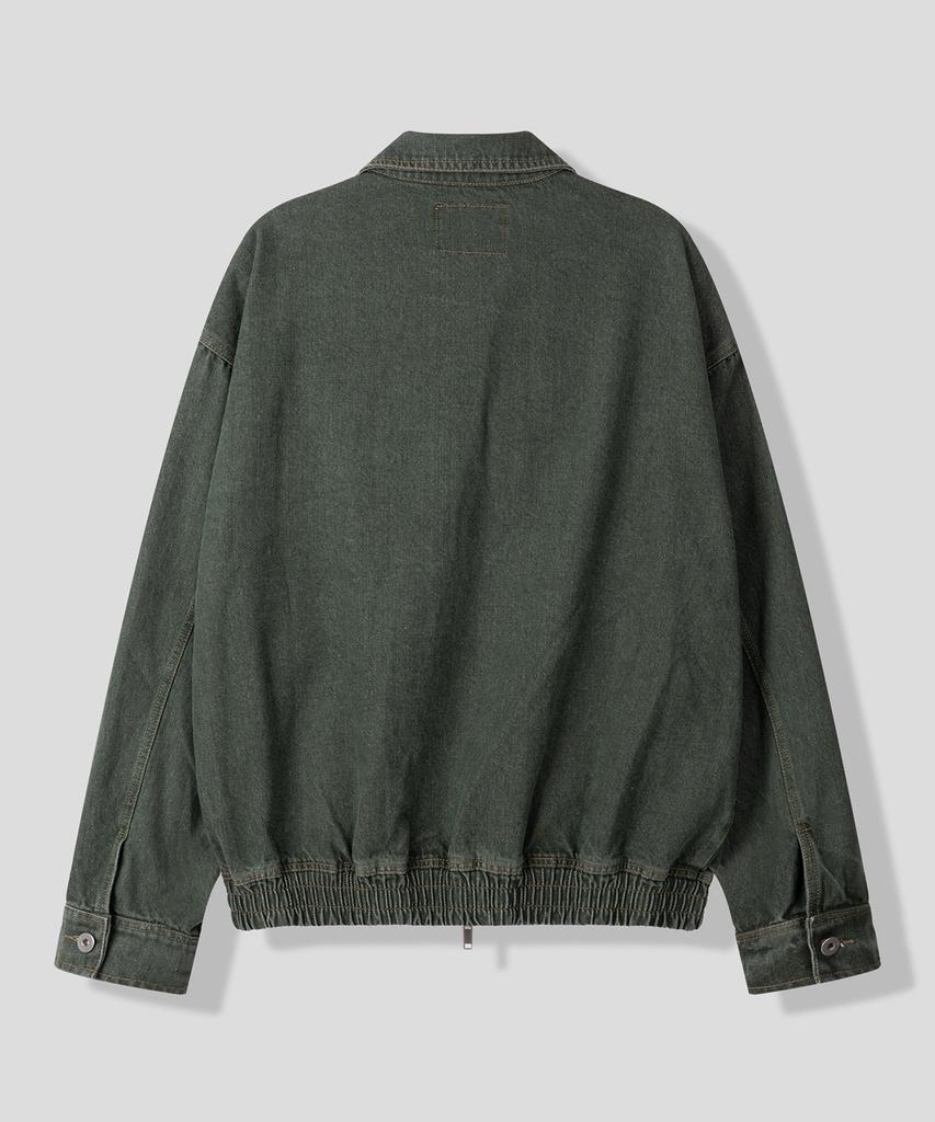 Black Moment Casual Denim Pocket Blouson X Northern Higher [Khaki]