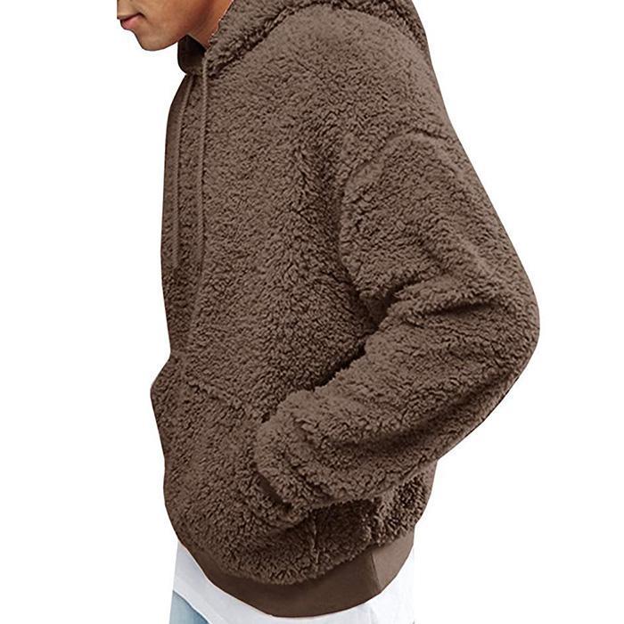 plush hoodie mens