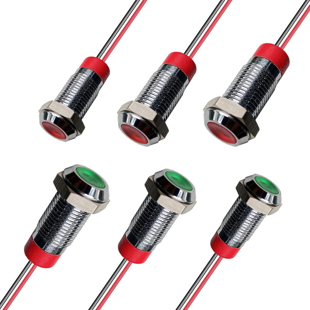 Étanche 220V Lumière Métal Signaux Lumière Signaux Indicateurs Pour Panneau de Contrôle Industriel Et Équipement Électrique