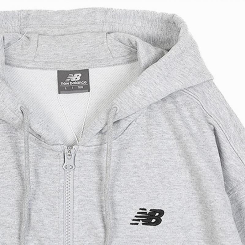 New Balance Essentials Small Logo Hoodie Zip Up Nbmdfco103 2 Types