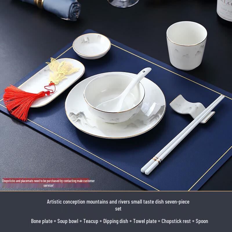 White Porcelain Hotel & Restaurant Dinner Plate