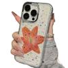 Ins Summer Personalized Flowers for iPhone17 Mobile Phone Case Apple 15/16 Flash Diamond Stars 13 Laser 14 Sets