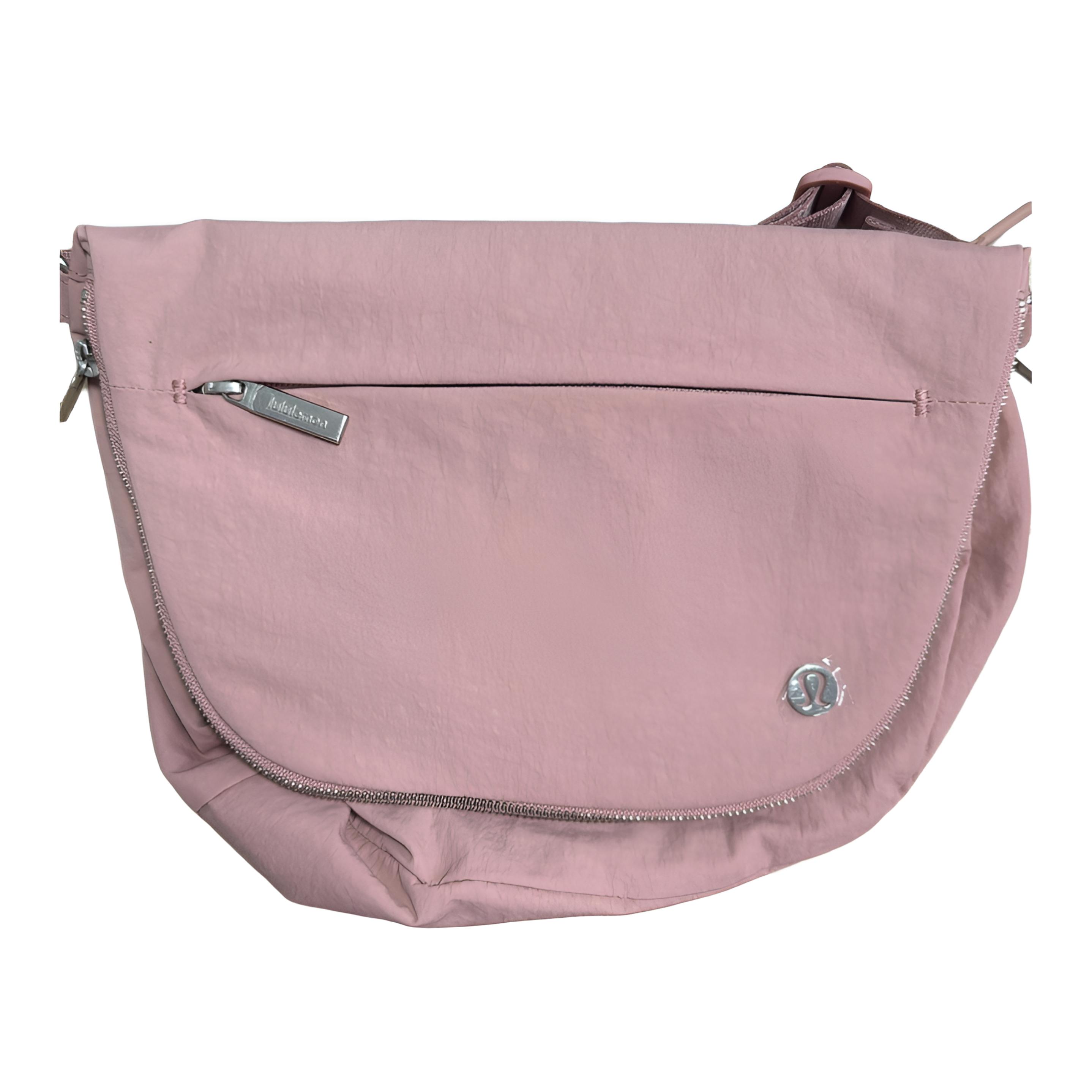 

Lululemon All Night Festival Classic Logo Nylon Crossbody Shoulder Bag Unisex bags Pink LW9EGUS-PNPA Pink