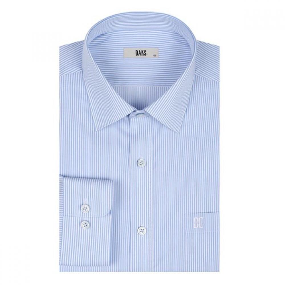 DakS Men S 100  Cotton Stripe Regular Fit dreSS Shirt dmp3Shdl121b1