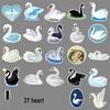 Swan Animal Luggage & Laptop Stickers (50PCS) - Trendy Graffiti Decoration