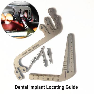 Dental Implant Locating Guide Planting Positioning Guide Implant Tools Planting Positioning Angle Ruler Dentist Tools