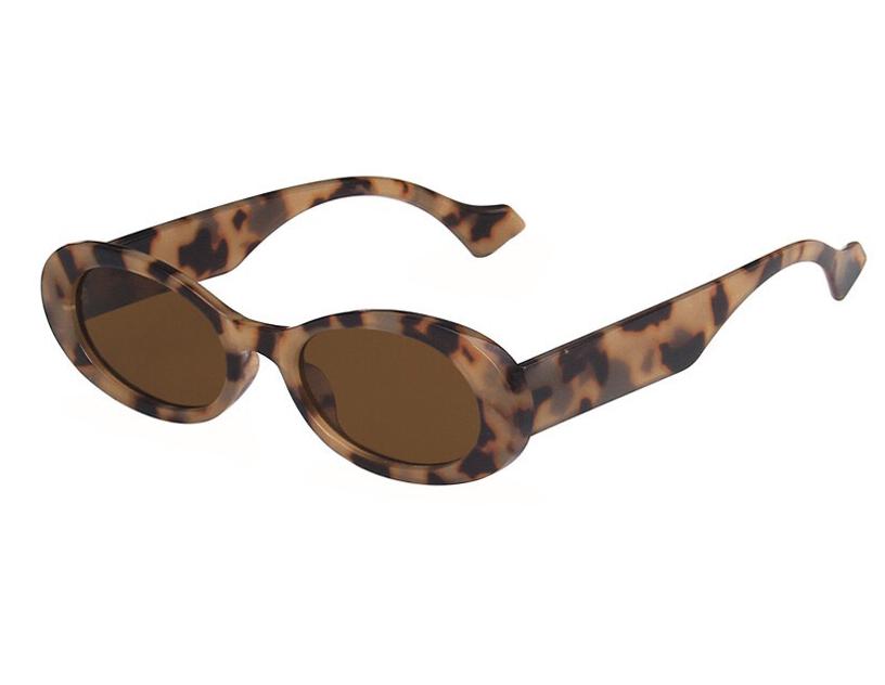 European American Style Vintage Sunglasses Oval Anti-reflective Sun Glasses for Men Women Retro Unisex