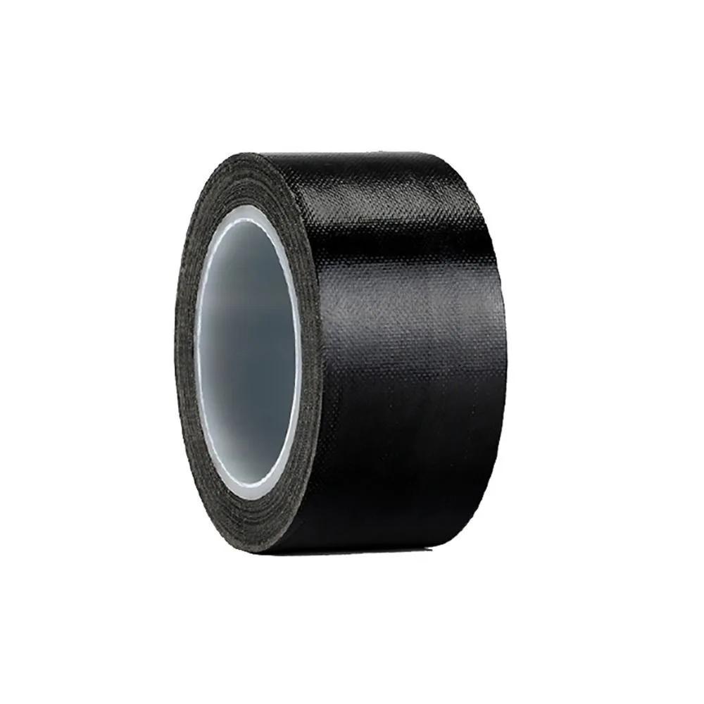 10m/Roll High Temperature PTFE Tape Wear Resistant Insulated Cloth Tape Waterproof Durable Fiberglass Adhesive Tape