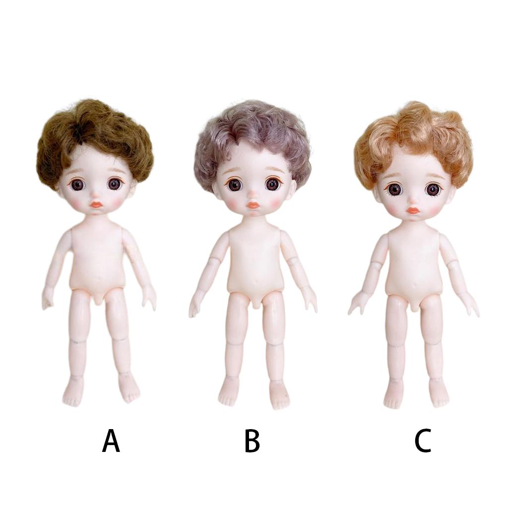 Kleine Größe*DIY Puppenspielzeug Entzückende Puppen Spielsachen Kinder Modell Kleid Ornament Spielsachen Basteln Dekor Ankleiden Modifikation