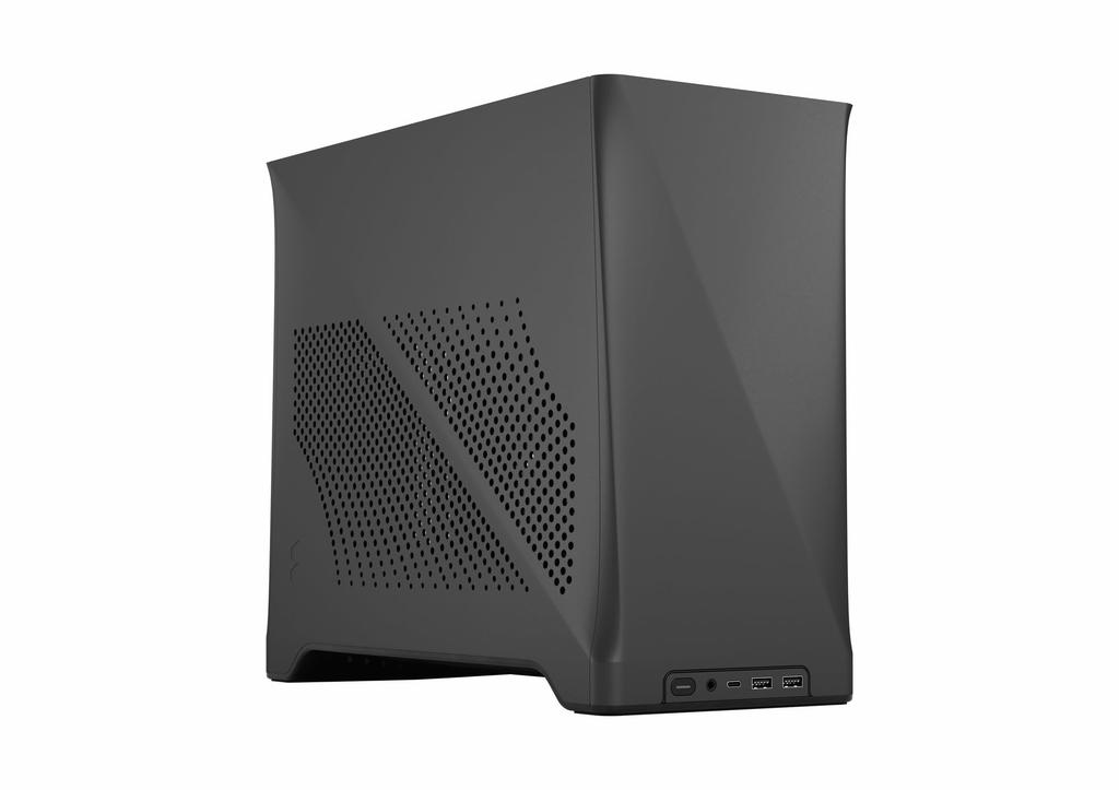 Fractal Design Era 2 Charcoal Gray Mini Tower PC Case Compatible Charcoal Gray CS8564 Mini-ITX FD-C-ERA2N-02