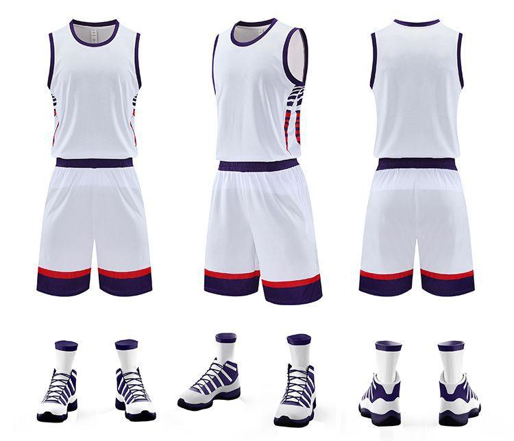 Basketball Suit, Team Uniform, College Student Game, Adult Children'S Men'S And Women'S Training Jerseys, Summer Digital Printing