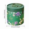 Hot Stamping Process Rice Dumpling Gift Box Traditional Handheld Round Bucket  Wedding