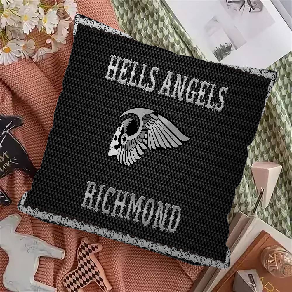 H-Hellfest Band Pillow Gift Home Office Decoration Pillow Bedroom Sofa Car Cushion CoverPillow Case