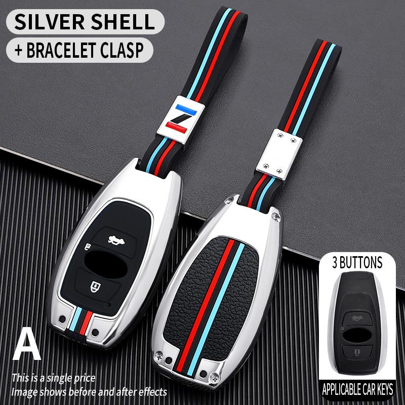 Car Key Case Cover for Subaru BRZ XV SV Forester Legacy Outback Crosstrek Impreza WRX Fob Shell Keychain Accessories