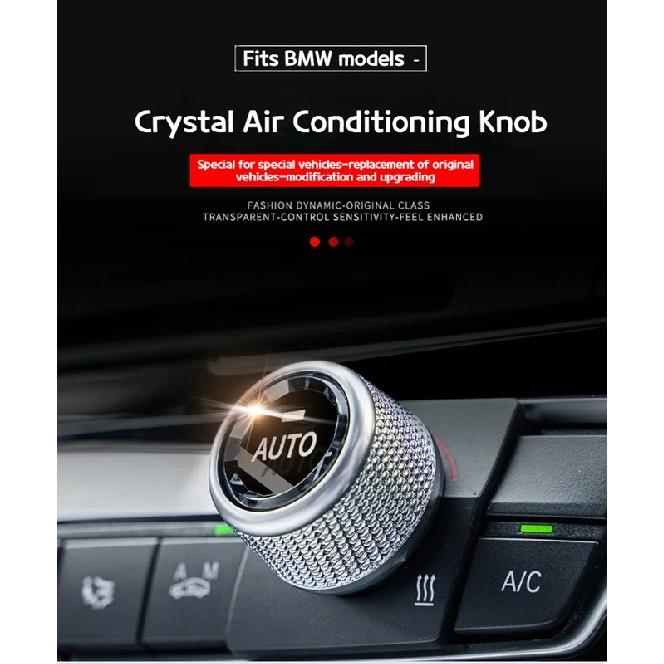 For BMW 1 2 3 4 5 6 7 Series X3 X4 X5 X6 F10 F12 F20 F21 F22 F30 F01 Air conditioner crystal knob volume key decorative sticker