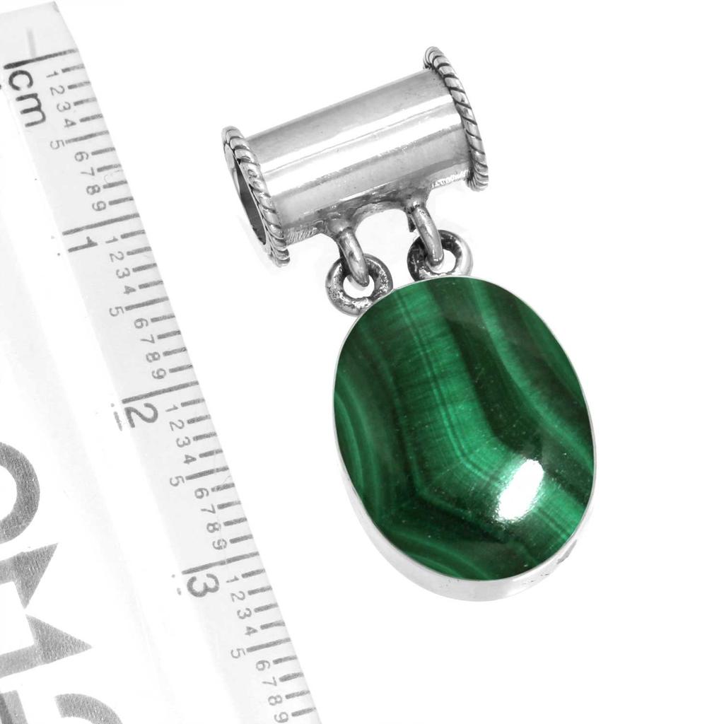 925 Sterling Silver Pendant Women Gemstone Handmade Jewelry Anniversary Gift Malachite Moonstone Rose Quartz Red Stone Smoky Topaz Tiger Eye Solitaire