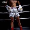 Muaythai Muay Thai Shorts Boxe Sanda Pantalons de Combat Pantalons de Combat Entraînement Professionnel Pantalons de Compétition Hommes et Femmes