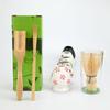 3/4Pcs Japanese Matcha Tea Set Safe Bamboo Whisk Teaspoon Tea Spoon Sets Indoor Beverage Shop Tea-Making Tools Accessories