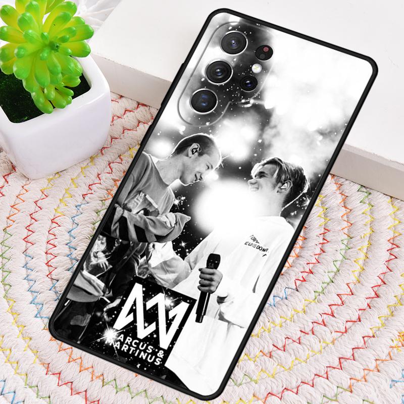 Marcus Martinus Two Boys Silicone Phone Case For Samsung Galaxy note 10 pro S26 S25 S24 S23 S22 S21 Plus S25Ultra Capa Cover