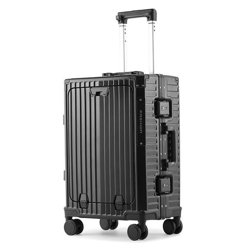 OKD Multi-functional Front-Opening Carry-on Luggage